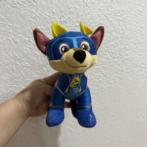 PAW PATROL-SUPER HERO CHASE  8” STUFFED PLUSH TOY (PRE-OWNED)